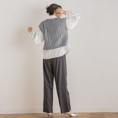 ケーブルベスト≪手洗い可能≫