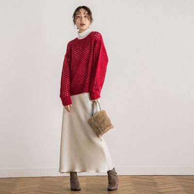 メッシュガラプルオーバー≪手洗い可能≫