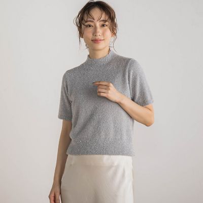 ＜Droite lautreamont (Women)＞フィルムヤーンプルオーバー≪手洗い可能≫