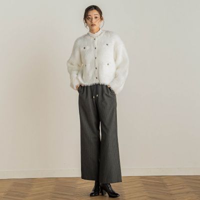 セッケツフェザーカーディガン | Droite lautreamont (Women