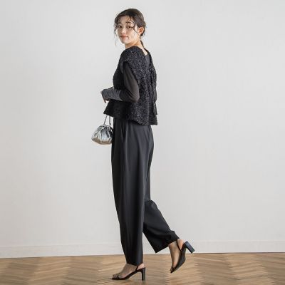 バタフライヤーンビスチェ≪手洗い可能≫