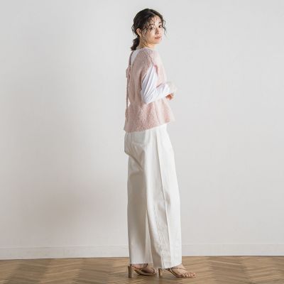 バタフライヤーンビスチェ≪手洗い可能≫