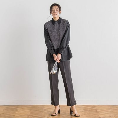 ラメ片畦ベスト≪手洗い可能≫