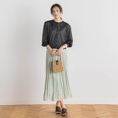 【ＷＥＢ限定】ラメシアーパールカーディガン≪手洗い可能≫
