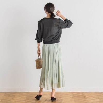 【ＷＥＢ限定】ラメシアーパールカーディガン≪手洗い可能≫