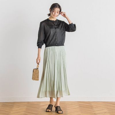 【ＷＥＢ限定】ラメシアーパールカーディガン≪手洗い可能≫