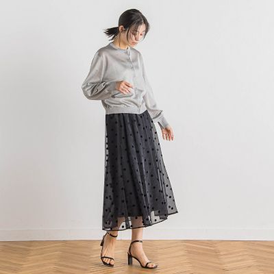 【ＷＥＢ限定】ラメシアーパールカーディガン≪手洗い可能≫