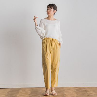 ペーパー混ヤーンドルマンプルオーバー≪手洗い可能≫