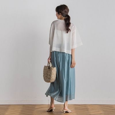 シアーワイドＴニット≪手洗い可能≫