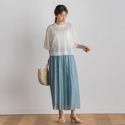 シアーワイドＴニット≪手洗い可能≫