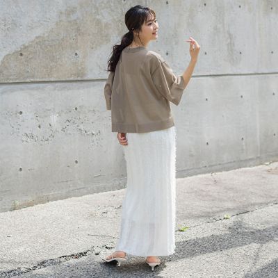 シアーワイドＴニット≪手洗い可能≫