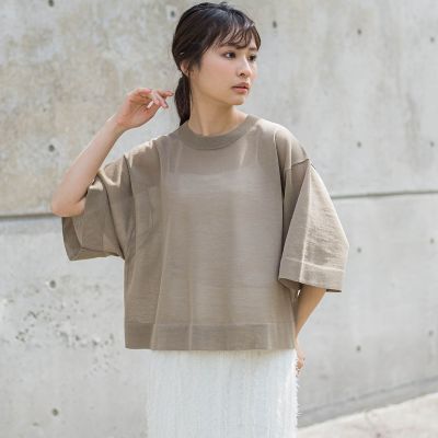 シアーワイドＴニット≪手洗い可能≫