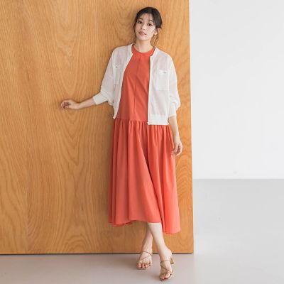 Droite lautreamont / ドロワットロートレアモン シアーZIPブルゾン≪手洗い可能≫ ドロワット ロートレアモン Droite lautreamont シアーZIP