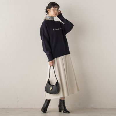 WEB限定】ロゴニット≪手洗い可能≫ | Droite lautreamont (Women