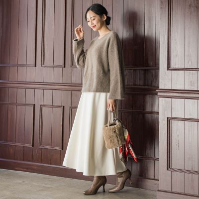 FOX／CASHMEREニット≪手洗い可能≫ | Droite lautreamont