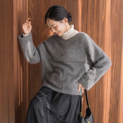 FOX／CASHMEREニット≪手洗い可能≫ | Droite lautreamont