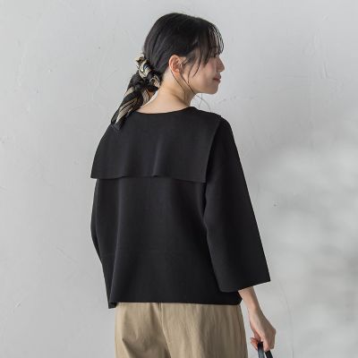 セーラーカラーニット | Droite lautreamont (Women)/ドロワットロート