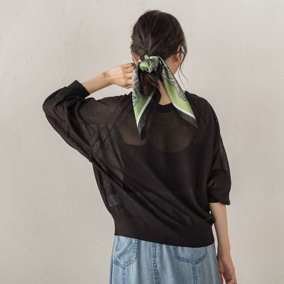 シアーVネックカーディガン | Droite lautreamont (Women)/ドロワット