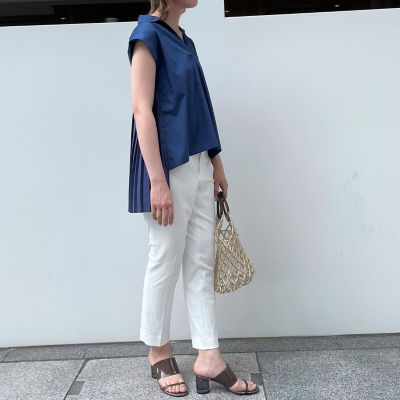 WEB限定】バックプリーツブラウス | Droite lautreamont