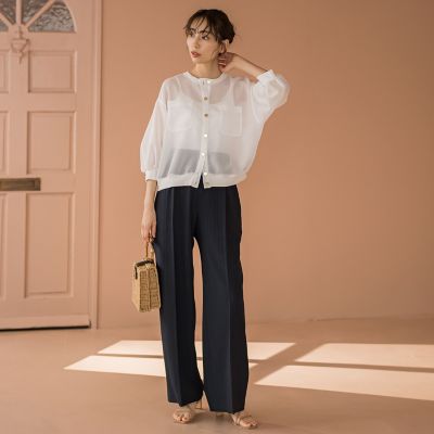 メッシュカーディガン≪手洗い可能≫ | Droite lautreamont