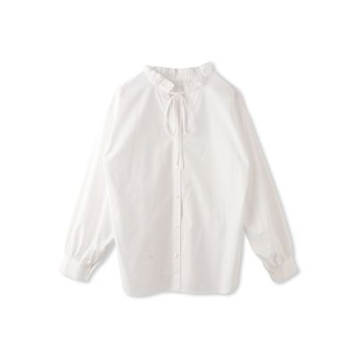 前後２ＷＡＹフリルブラウス≪洗濯機で洗える≫