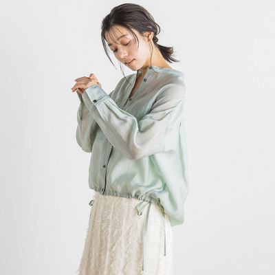 セミシアードロストブラウス≪手洗い可能≫