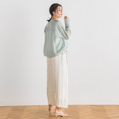セミシアードロストブラウス≪手洗い可能≫