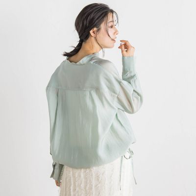 セミシアードロストブラウス≪手洗い可能≫