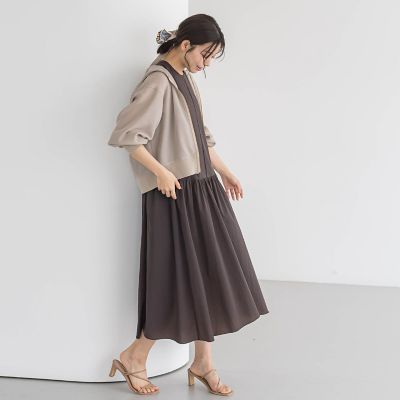 変わり織りメッシュパーカー≪手洗い可能≫