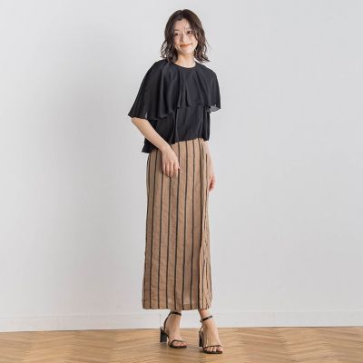 【ＷＥＢ限定】気流染めティアードブラウス≪手洗い可能≫