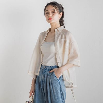 シアーシャツ≪手洗い可能≫