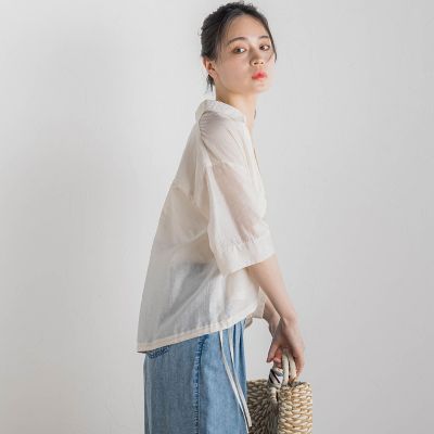 シアーシャツ≪手洗い可能≫
