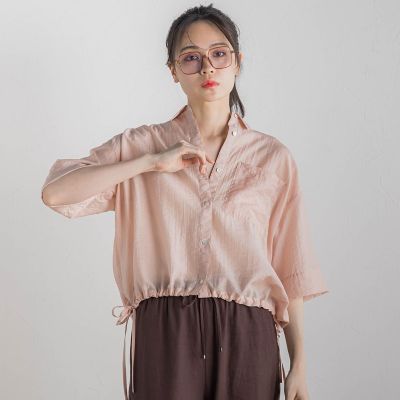 シアーシャツ≪手洗い可能≫