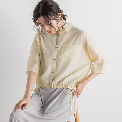 シアーシャツ≪手洗い可能≫