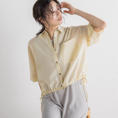 シアーシャツ≪手洗い可能≫