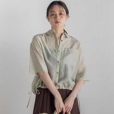 シアーシャツ≪手洗い可能≫