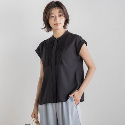 【ＷＥＢ限定】コットンライクローンブラウス≪手洗い可能≫