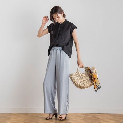 【ＷＥＢ限定】コットンライクローンブラウス≪手洗い可能≫