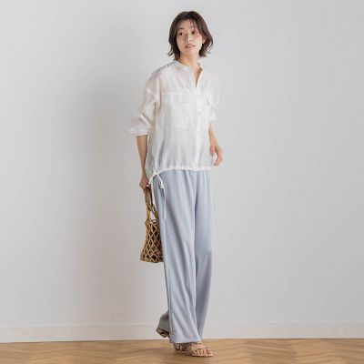 セミシアードロストブラウス≪手洗い可能≫