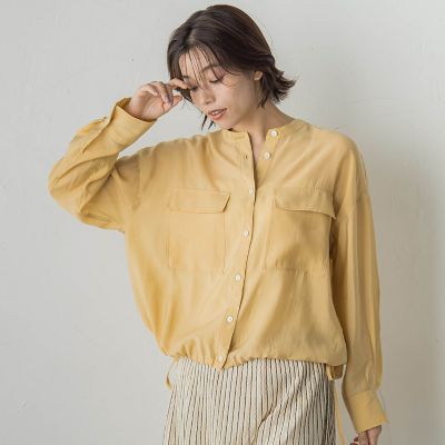 セミシアードロストブラウス≪手洗い可能≫