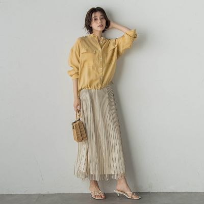 セミシアードロストブラウス≪手洗い可能≫
