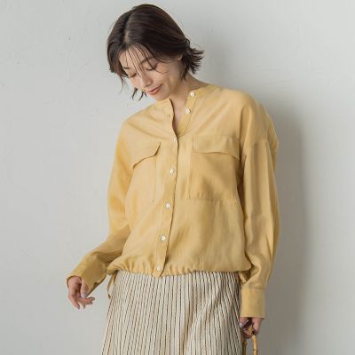 セミシアードロストブラウス≪手洗い可能≫