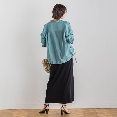 セミシアードロストブラウス≪手洗い可能≫