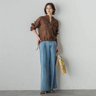 セミシアードロストブラウス≪手洗い可能≫