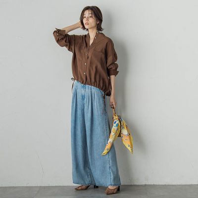 セミシアードロストブラウス≪手洗い可能≫