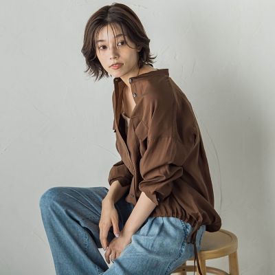 セミシアードロストブラウス≪手洗い可能≫