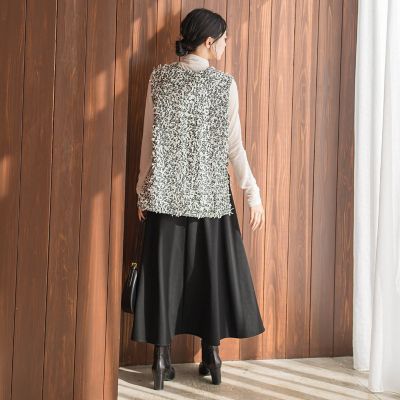 モナコツィードブラウス≪手洗い可能≫ | Droite lautreamont (Women