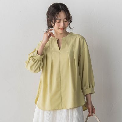 ＜Droite lautreamont (Women)＞【ＷＥＢ限定】タンブラーブッチャーブラウス