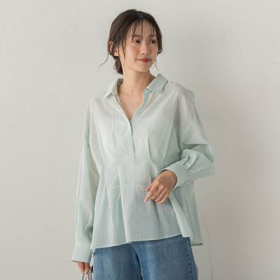 ＜Droite lautreamont (Women)＞ウエストシェイプブラウス