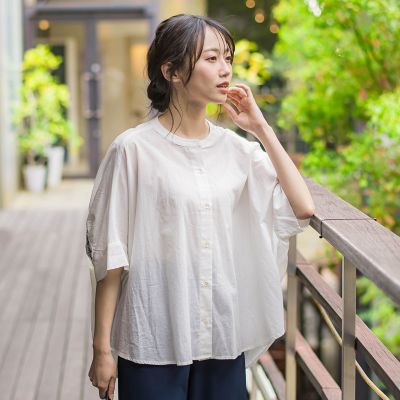 キャンブリックバック刺繍ブラウス | Droite lautreamont (Women